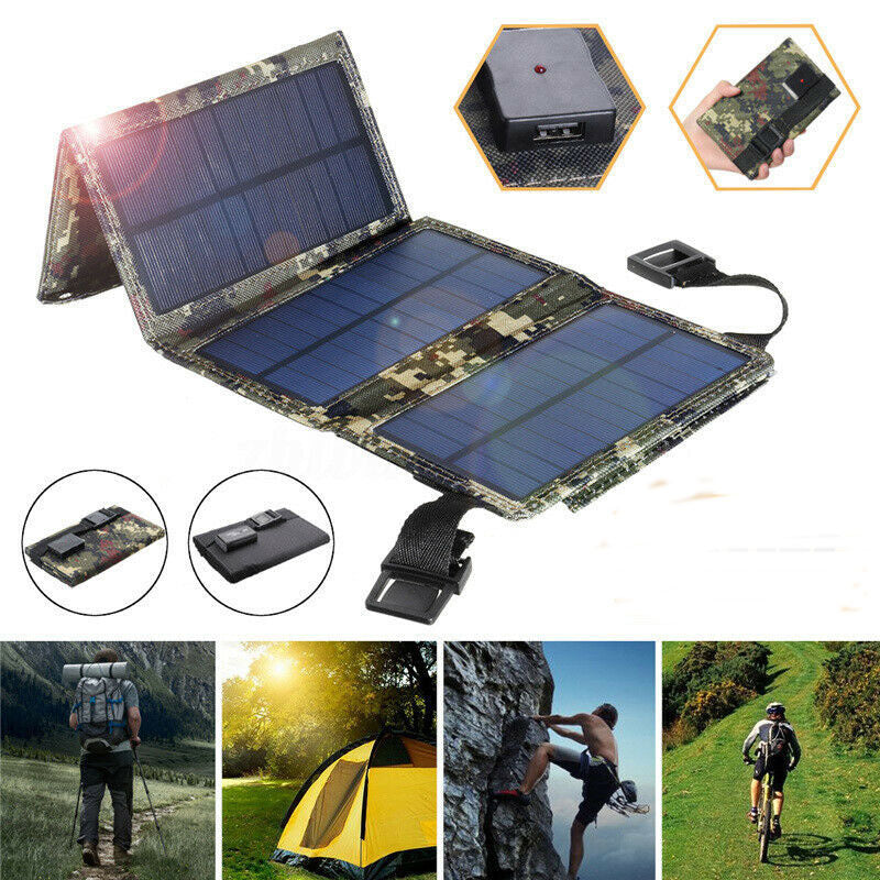 Portable Solar Foldable Battery Panel - CrazyGiz