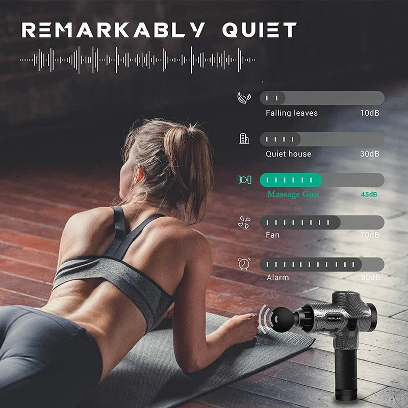 High-frequency Massage gun For muscle - CrazyGiz Shop