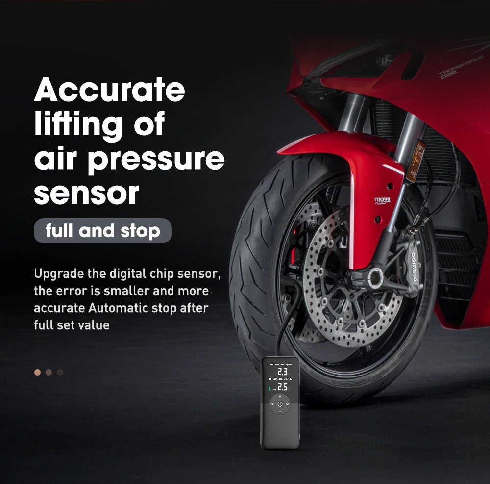 Rechargeable Air Pump For Car - CrazyGiz Shop