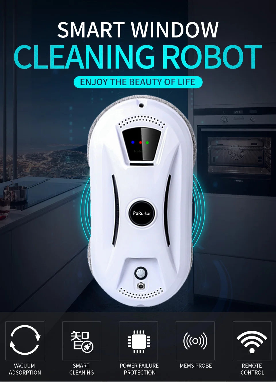 window cleaning robot for home - CrazyGiz Shop
