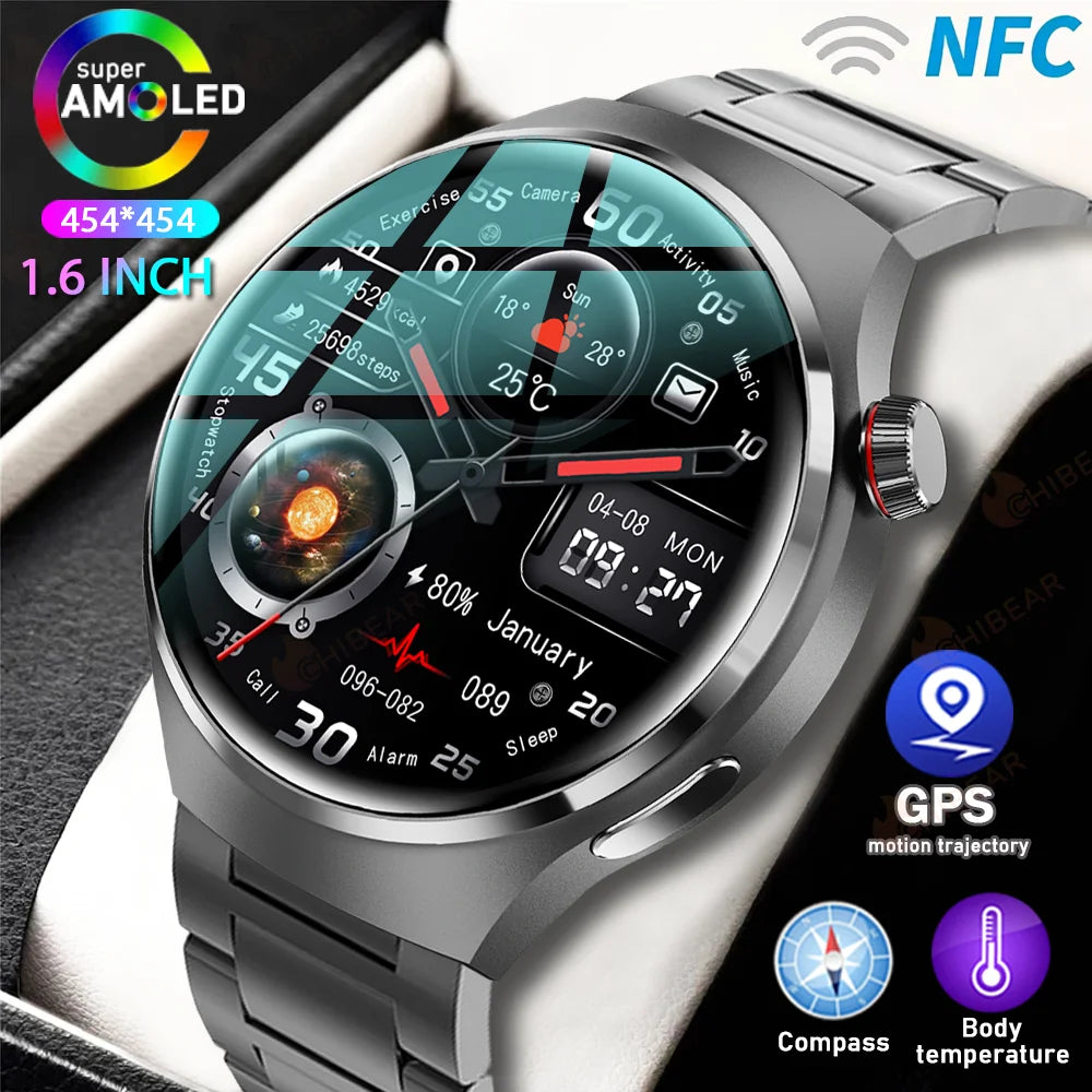 GPS NFC Smart Watch Men - CrazyGiz Shop