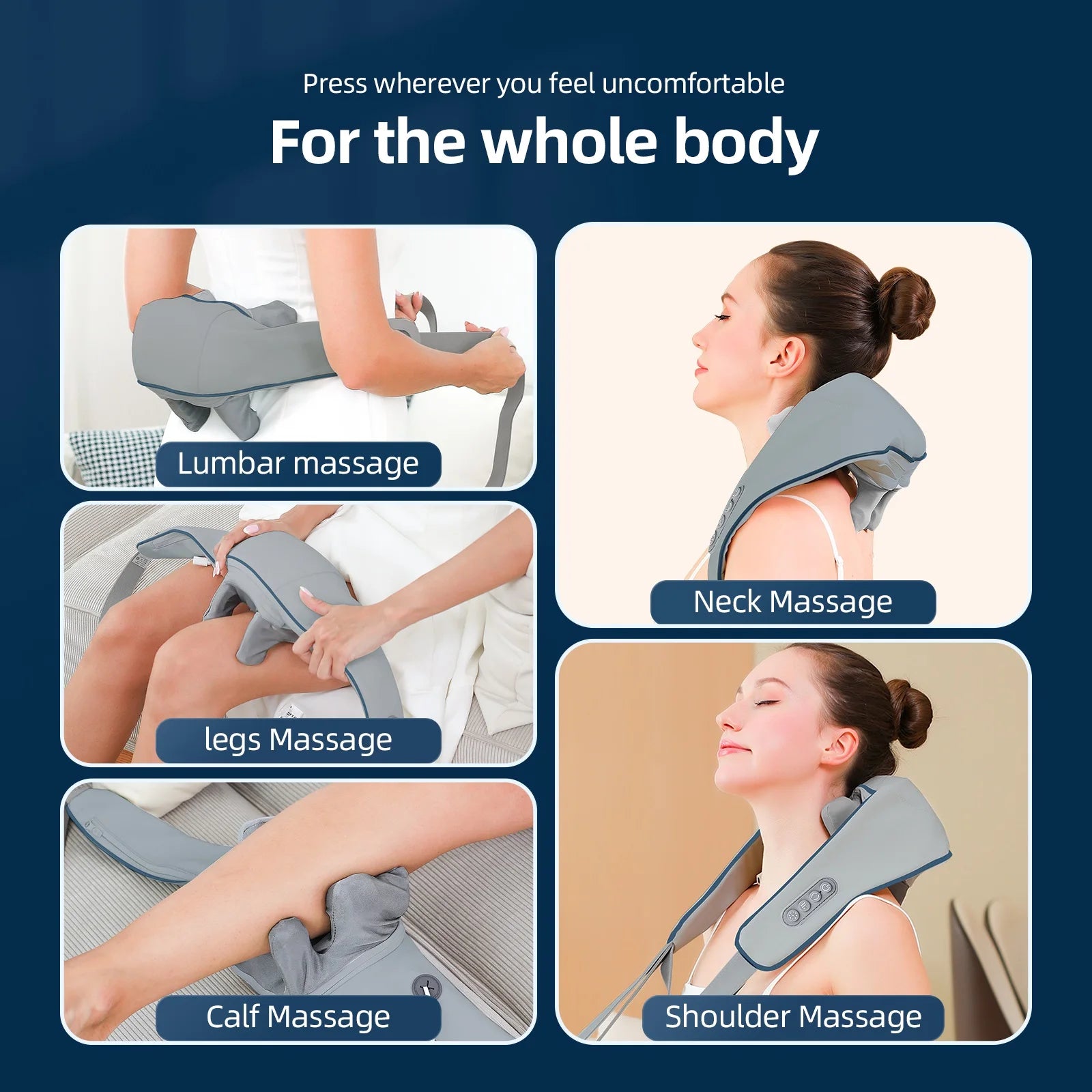 Wireless Neck And Shoulder Massager - CrazyGiz Shop