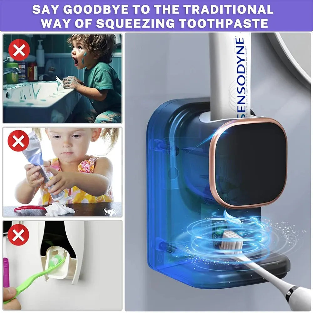 Automatic Toothpaste Dispenser For Bathroom - CrazyGiz Shop