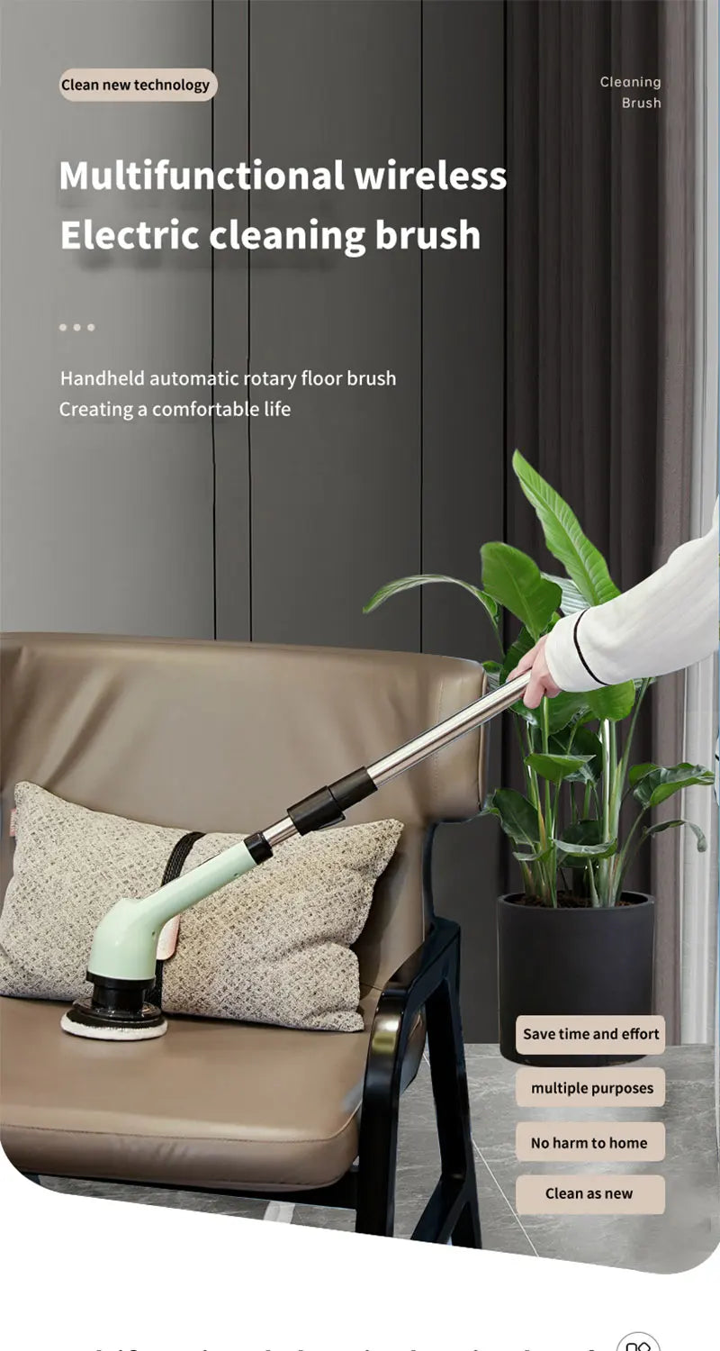 9-in-1 Electric Cleaning Brush Gadgets For Home - CrazyGiz Shop
